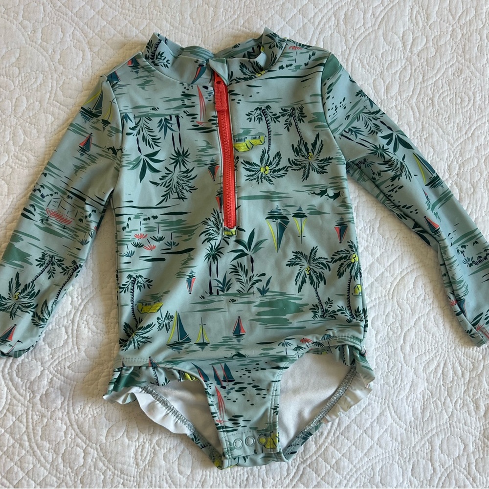 Carters 2T one piece bathing suit
